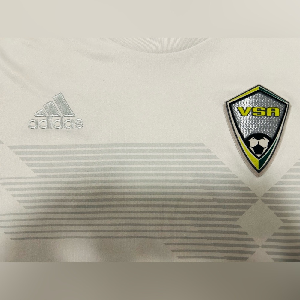 Adidas bundle 3 boys L, 14-16 Black and White Soccer Shirts - Picture 5 of 9